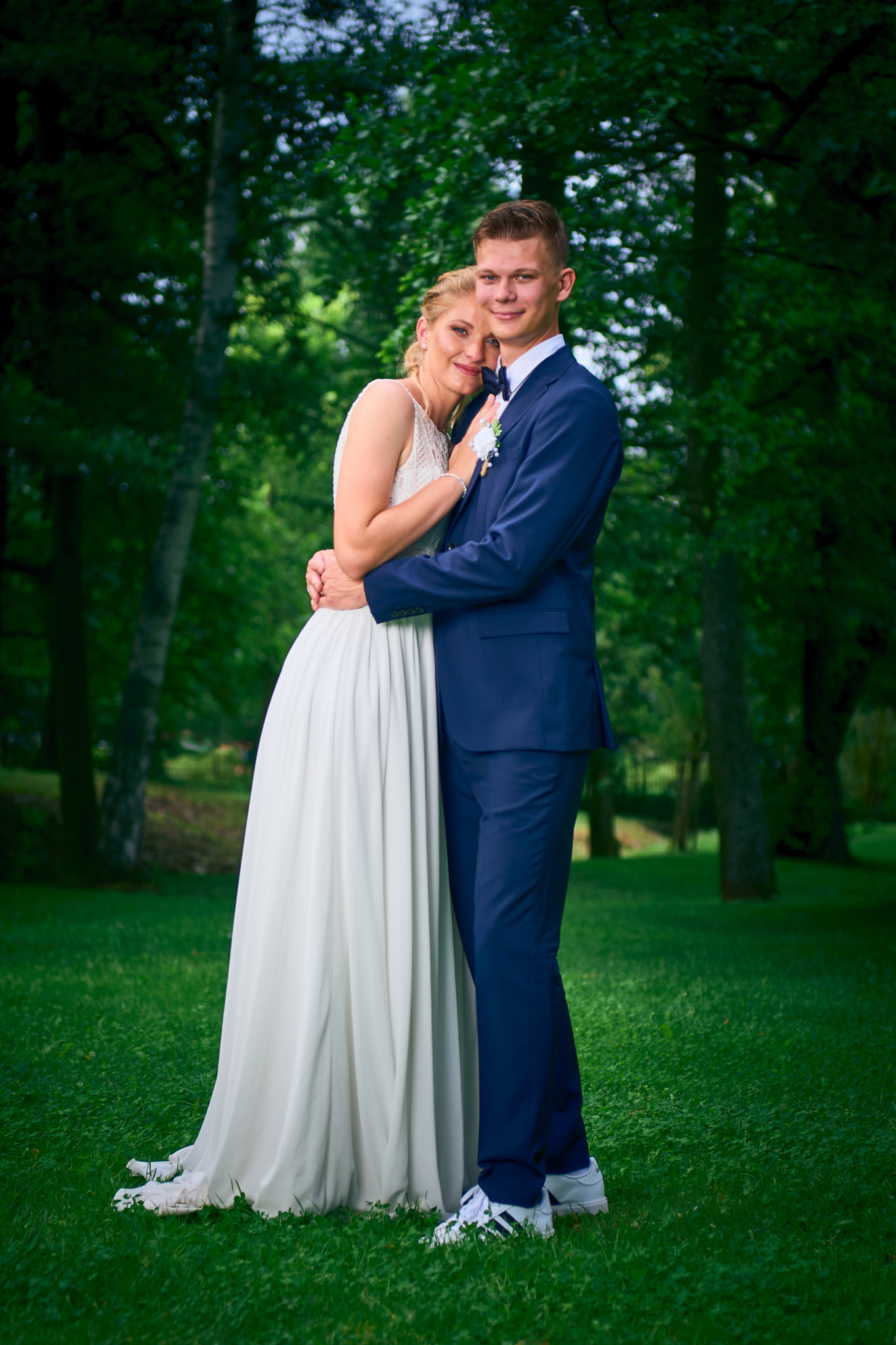 Svatba - Novomanželé Chládkovi