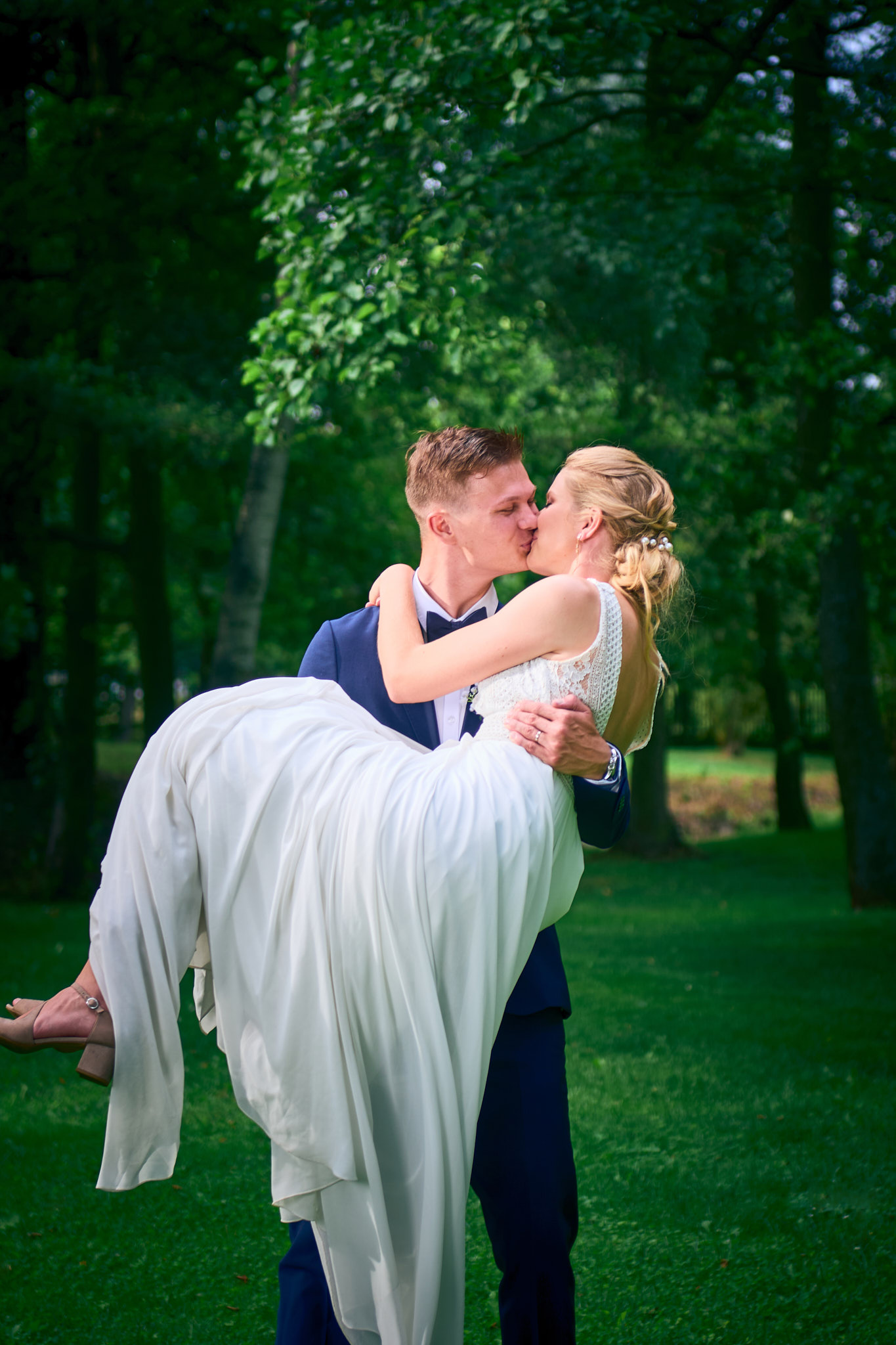 Svatba - Novomanželé Chládkovi