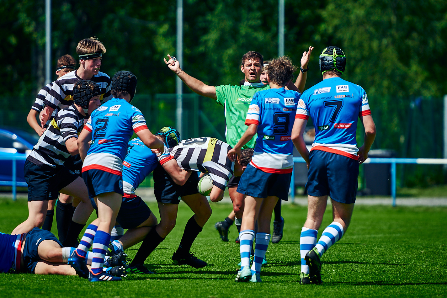 Rugby U14 Finále  - RC Říčany x RC Tatra Smíchov - 05.06.20