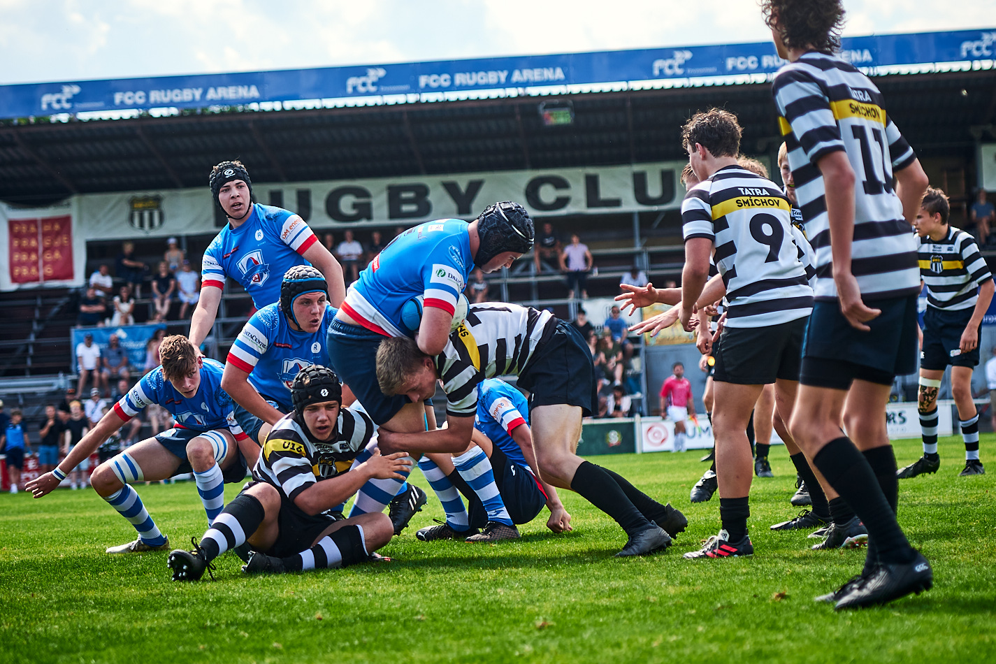 Rugby U16 Finále  - RC Tatra Smíchov x RC Říčany  - 05.06.2