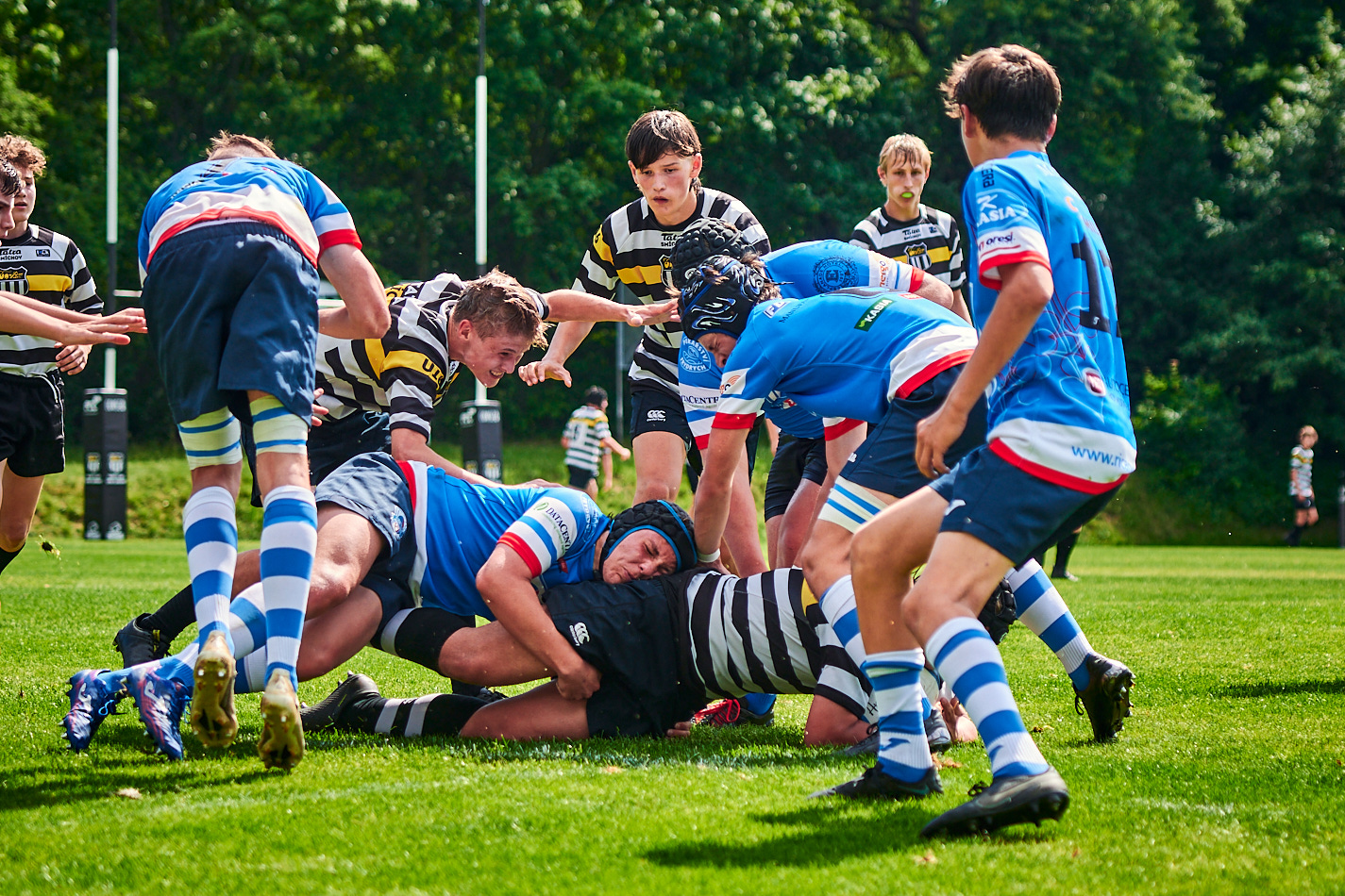 Rugby U16 Finále  - RC Tatra Smíchov x RC Říčany  - 05.06.2