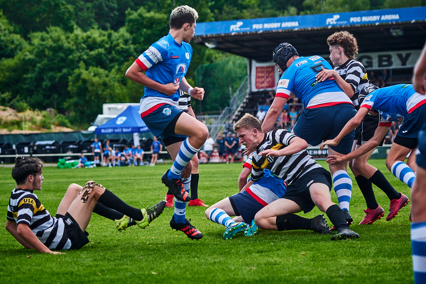 Rugby U16 Finále  - RC Tatra Smíchov x RC Říčany  - 05.06.2