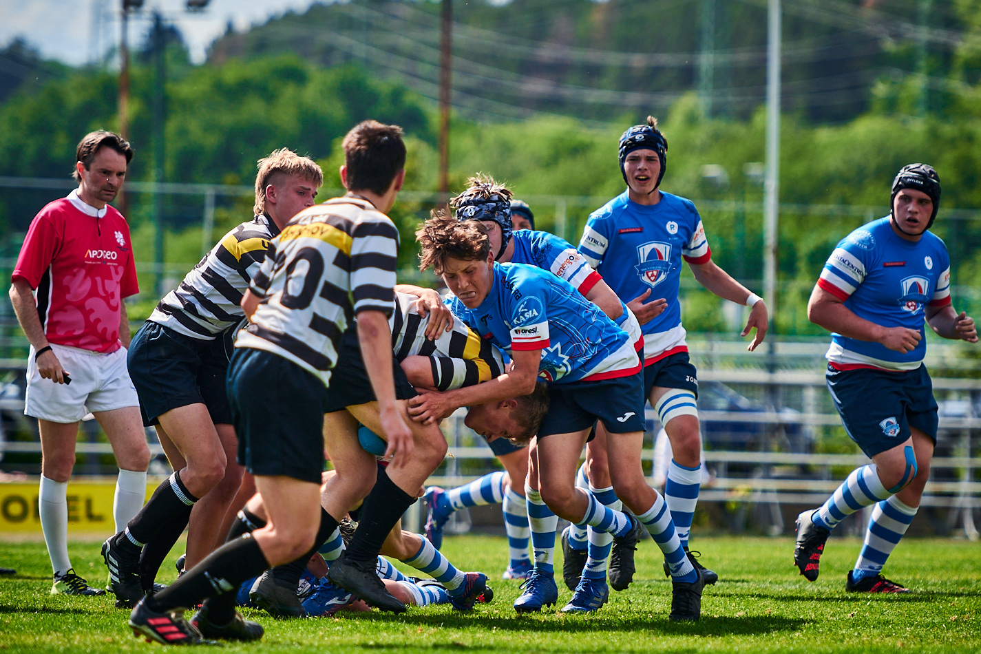 Rugby U16 Finále  - RC Tatra Smíchov x RC Říčany  - 05.06.2