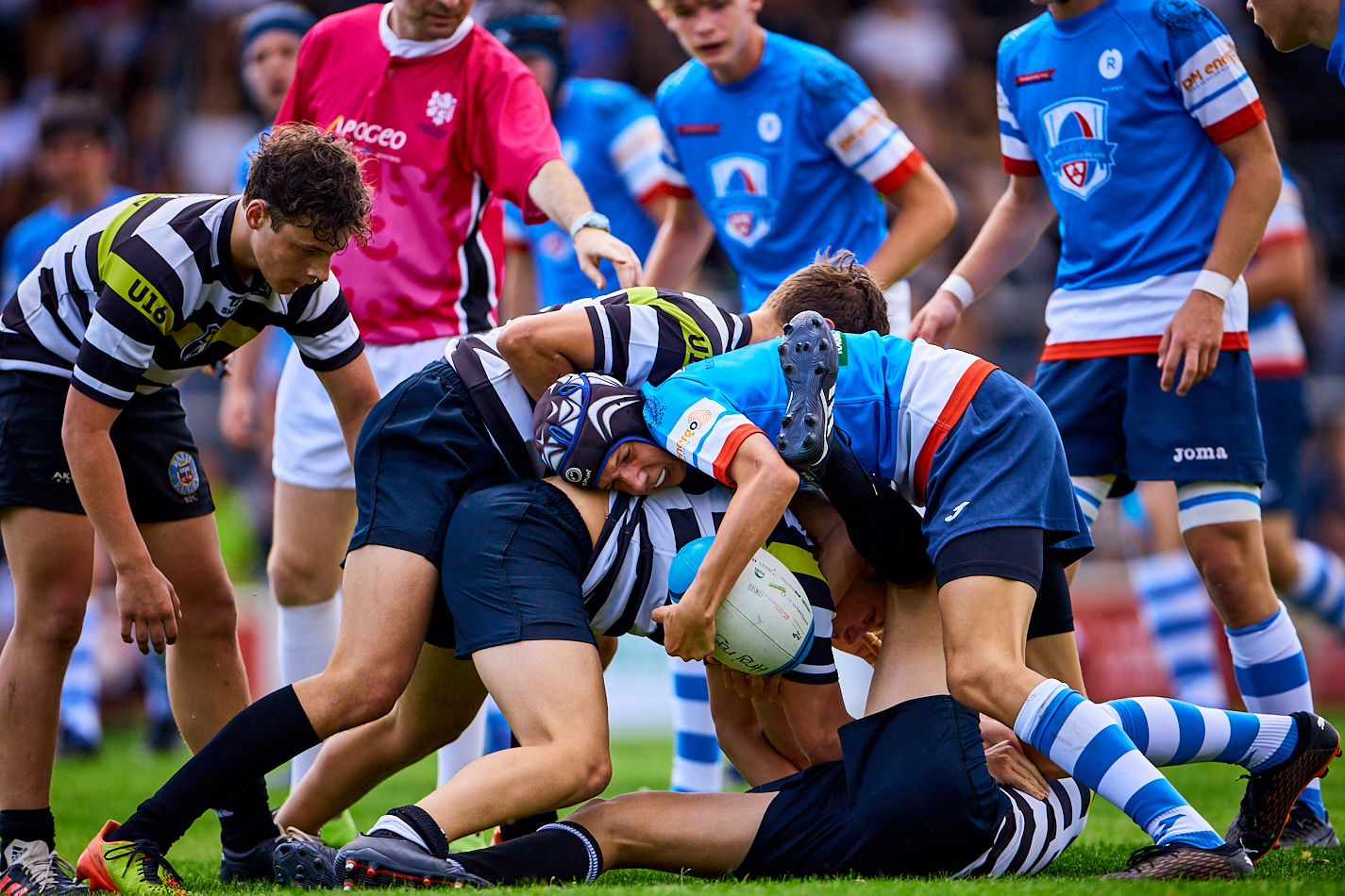Rugby U16 Finále  - RC Tatra Smíchov x RC Říčany  - 05.06.2