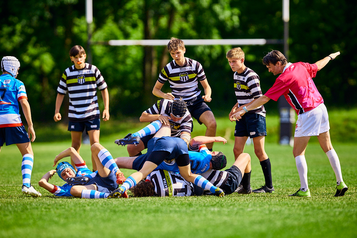Rugby U16 Finále  - RC Tatra Smíchov x RC Říčany  - 05.06.2